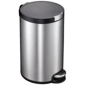 Pedalspand  brstet stl 20 l