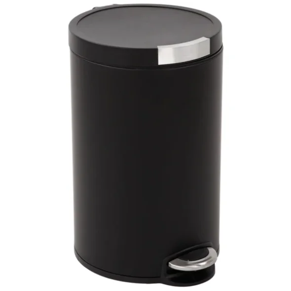 Pedalspand, EKO Artistic, sort, pulverlakeret stl, 20 l