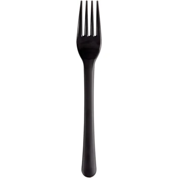 Flergangsgaffel, ABENA Gastro, 18cm, koksgr, PP, 1 kolli (1.000 stk)