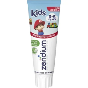 Tandpasta, Zendium Kids, 75 ml, 0-5 r, 1000 ppm  12stk/kolli