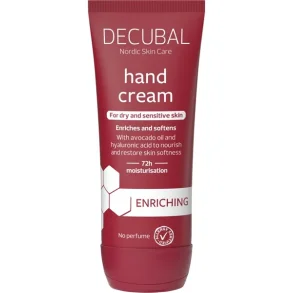 Hndcreme, Decubal, 100 ml, uden farve og parfume, 37% fedt
