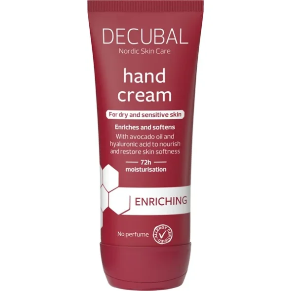Hndcreme, Decubal, 100 ml, uden farve og parfume, 37% fedt