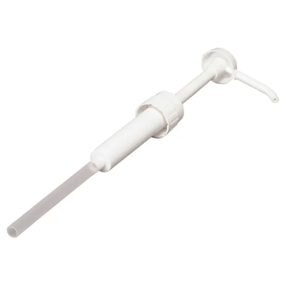 Pumpe, til 5 og 10 l dunk, hvid, Tana