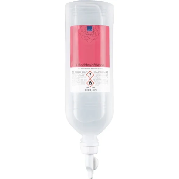 Abena hnddesinfektion gel 1 ltr  85%