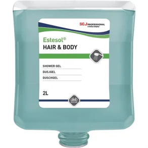 Deb Hr og bodyshampoo, med farve & parfume, 2000 ml 