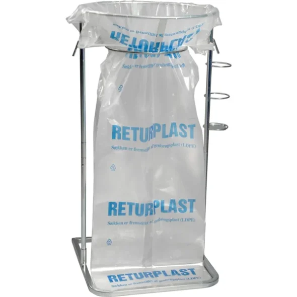 Plastopsamlingsstativ, stl, 240 l