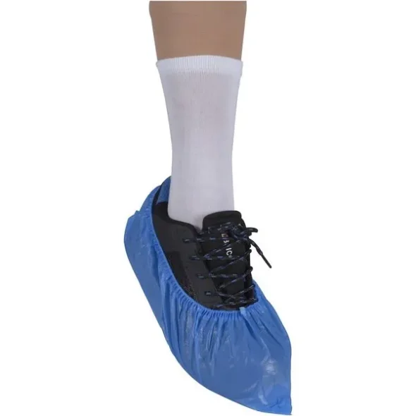 Overtrkssko, XL, 41x15cm 30 micron, bl LDPE usteril  100stk