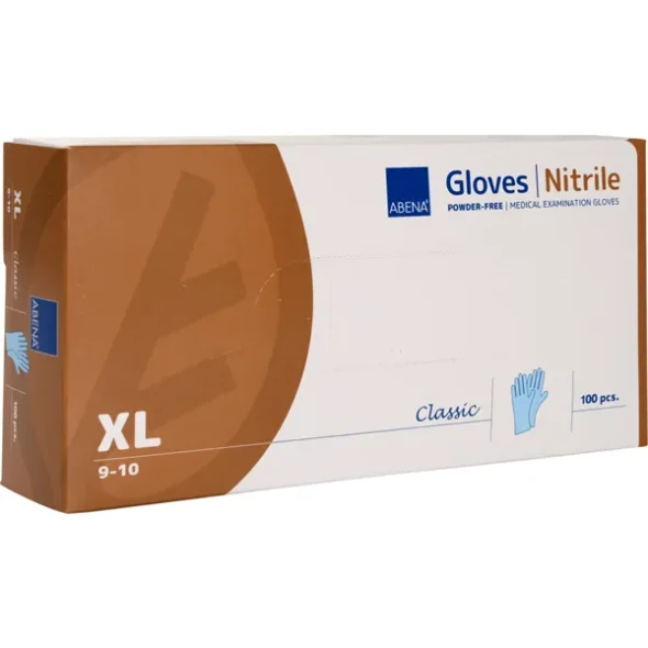 Nitrilhandsker Classic Str XLarge Bl 100 stk/pak