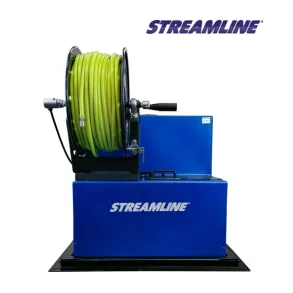 Rentvandsanlg Ecostream 375 Ltr System with Pump, Controller and 100- mtr Hose Reel
