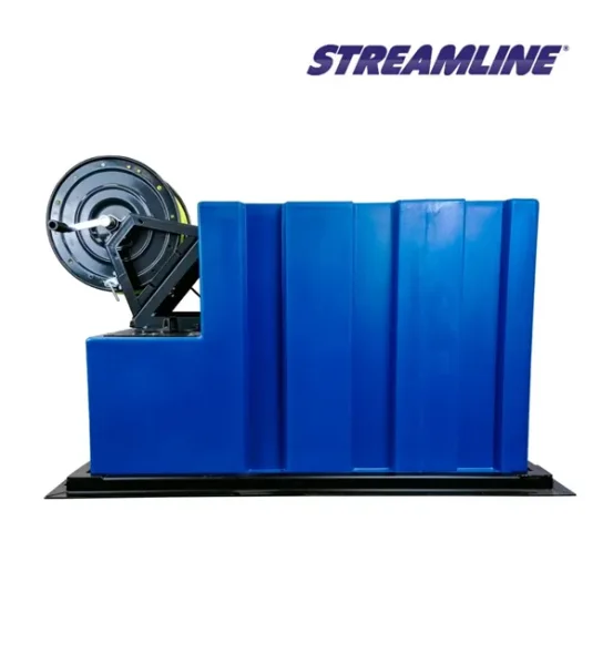Rentvandsanlg Ecostream 375 Ltr System with Pump, Controller and 100- mtr Hose Reel