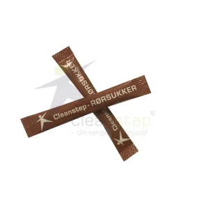 Rrsukker brun 1000 stk 3gr