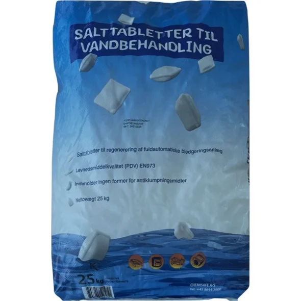 Salttabletter, 25 kg