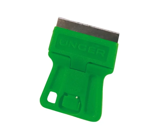 Click skraber mini, UNGER, grn, 4 cm