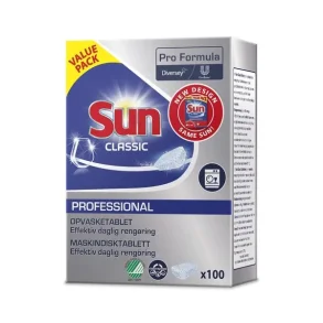 Sun Opvasketabs svanemrket 100 stk