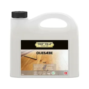 Trip trap Oliesbe hvid, 2,5 liter