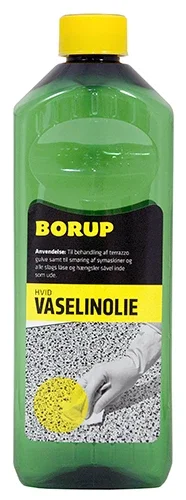 borup vaselineolie hvid 0,5 l