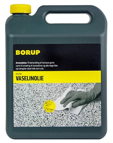 borup vaselineolie hvid 5 l