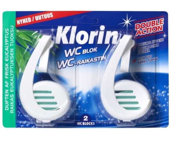 WC-blok Klorin 2stk/pk