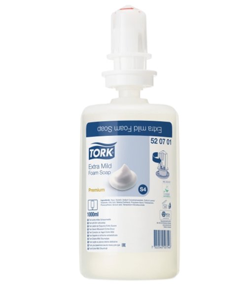 Tork Premium Extra Mild S4 Skumsbe 1 L x 6 stk/pak #522701
