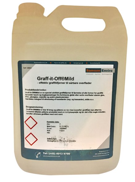 Graff-it-off Mild, 5 liter GRAFFITIFJERNER