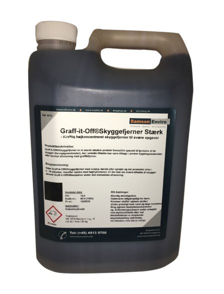 Graff-it-Off skyggefjerner Strk 5 liter