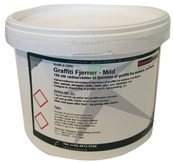 Graff-it-off Medium servietter