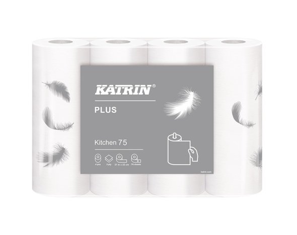 Katrin Plus 2-lags kkkenrluller 32 stk (1 kolli)