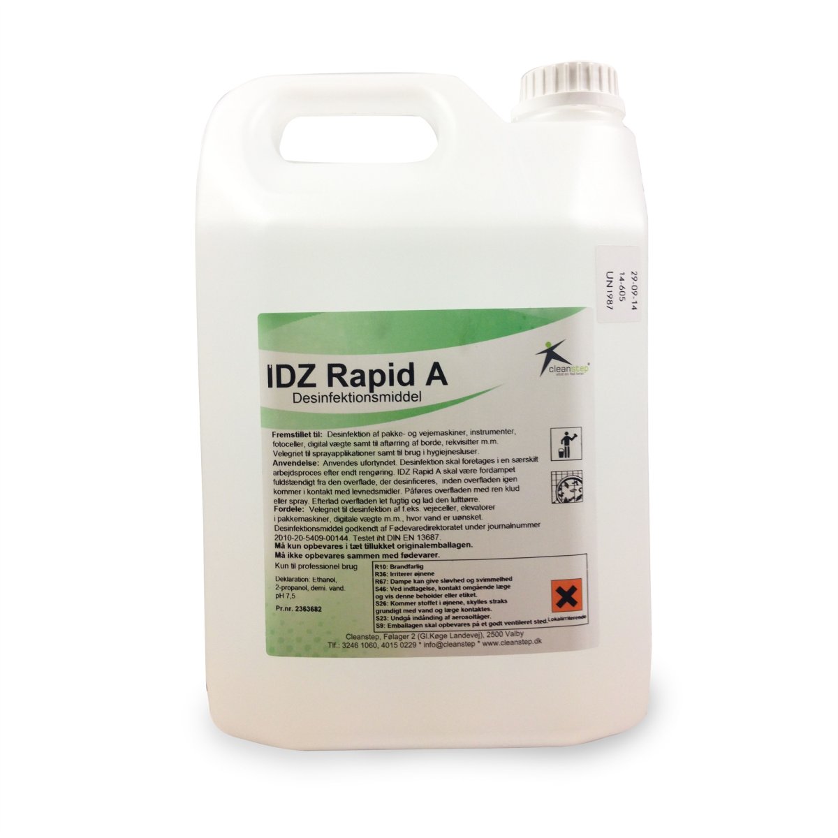 IDZ Rapid A Desinfektion, 5 liter - Desinfektionsmidler - CleanStep.dk