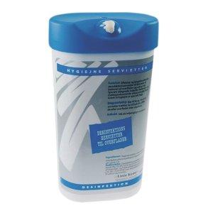 Hygiejne Servietter Desinfektion, 100 ark