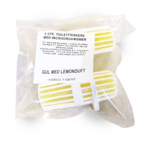Toiletfrisker Lotus med mikroorganisme, 2 stk pak, 50 gr