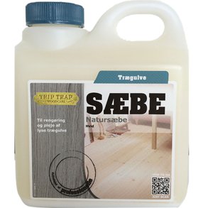 Trip trap Natursbe Hvid 1 liter