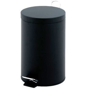 Pedalspand, V-Part, inderspand i plast, sort, 5 l