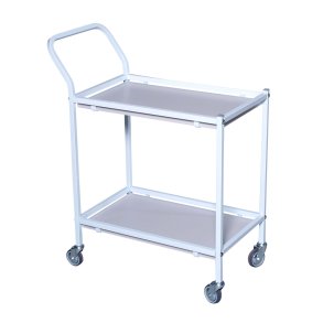 Rullebord med hndtag og slingrekant