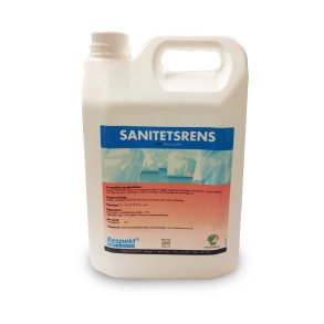 Respekt Sanitetsrens uden parfume, 5 liter