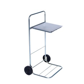 Affaldsvogn, med lg, galvaniseret