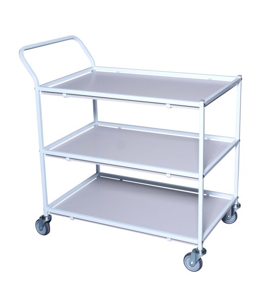 Rullebord m/ styr slingrekant 3 hylder