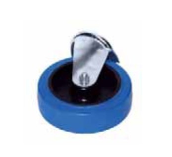 Hjul 125 mm bl med bremse