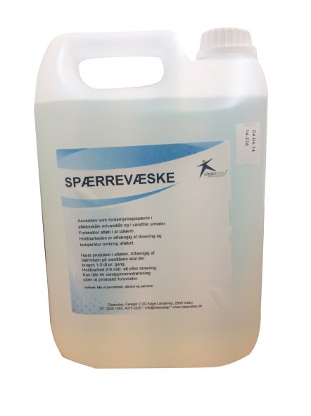 Cleanstep Sprrevske, 5 liter Aflbsrens