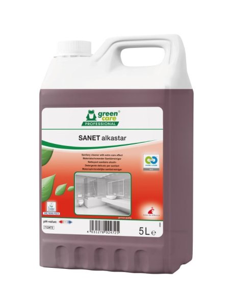 Sanet Alkastar, 5 liter Alkalisk Sanitet
