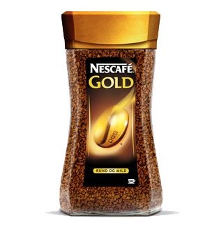 Kaffe NesCafe Guld Frysetrret, 200 gr, 1 glas
