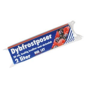 Frysepose rul-let, 25x50 cm, 8 ltr 15 ps pr. rulle