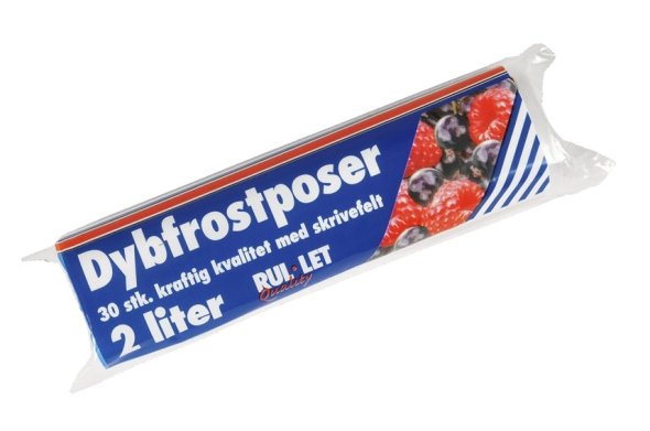 Frysepose rul-let, 40x60 cm, 15 ltr, 30 ps pr. rulle