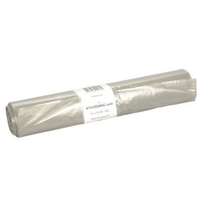 Affaldsskke, Klare plastik luksus, 70 x 110 cm 60 MY, 10 stk/rl, 560 ruller/Palle