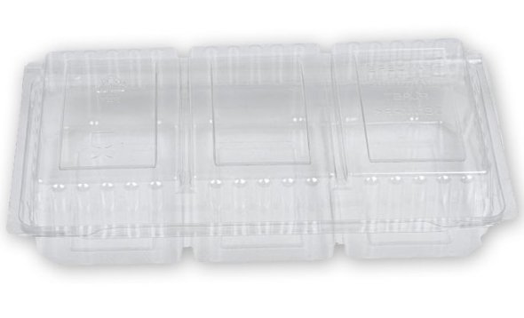 Plastbakke m/hngslet, 3 rums 264 stk 