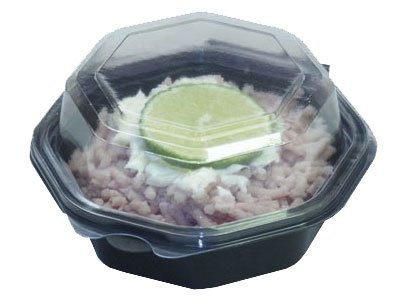 Plastbakke m/lg, 160x160x60 mm  405 stk