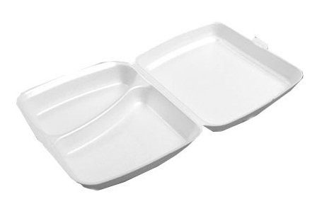 Skumbakke m/ lg hvid, 2 rums, 125 stk