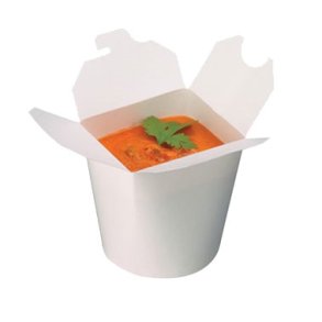 Kinaske Wok med rund bund, 16oz 450 ml, 500 stk