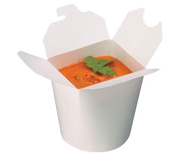 Kinaske Wok med rund bund, 26oz 750 ml, 500 stk