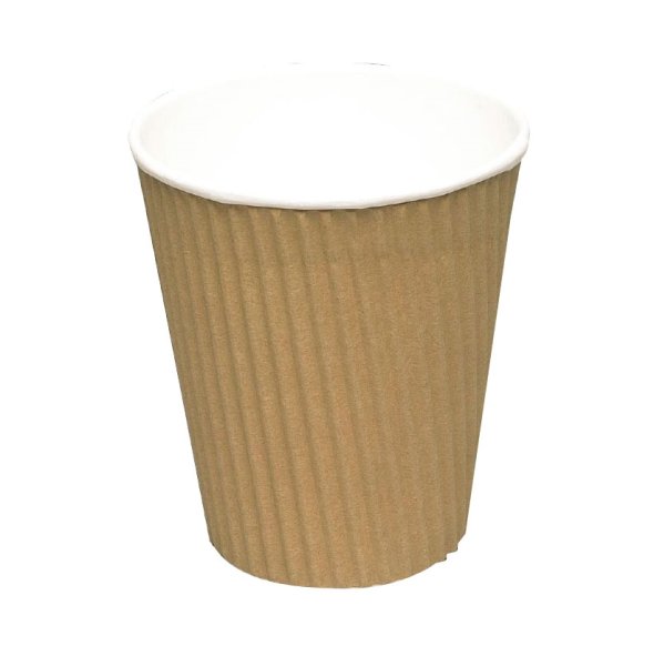 Kaffebger Ripple Wrap, pap, 24 cl, 500 stk