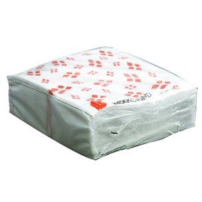 Fdselsdagsservietter Rd/hvid 1-Lags 33 x 33 cm, 2400stk.